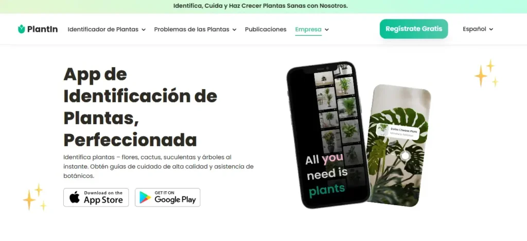 Plantin, una app para cuidar de tus plantas. 